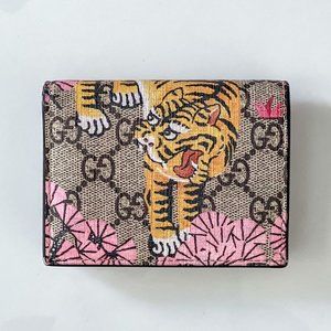 Gucci GG Tiger Limited Edition Card Case Wallet  EXCELLENT CONDITION BARELY USED